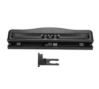 3 Hole Punch, 10 Sheets Capacity Desktop Hole Punch Office Hole Puncher for Paper Document Book Voucher