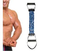 3-Hole Resistance Stretcher, Fitness Resistance Bands with Handles, Pedal Ankle Puller Resistance Bands, Full-Body Basic Training, Strength Workouts Pilates & Core Training