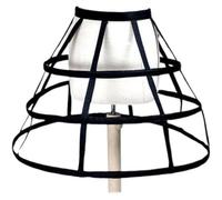 3 Hoop Hollow Out Fish Bone Petticoat Women's Wedding Dress Underskirt Lolita Bustle Cage Skirt Pannier for Wedding Bridal