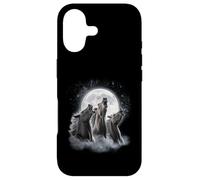3 Horses Howling At The Moon Funny Horse Lover Equestrian Case for iPhone 17