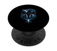 3 Howling Pig Mystic Lunar Cold Blue Moon Eclipse Forest PopSockets Adhesive PopGrip