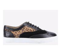 (3) Hush Puppies Tammy Brogue Leather Womens