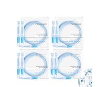 3% Hyaluronic Acid Serum for Face, Anti Aging Hydrating Serum with Hyaluronic Acid Tubes for Intensive Hydration, Single Use Vials, Skin Tightening and Smoother Looking, Glass Skin Effect (4PCS)