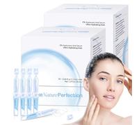 3% Hyaluronic Acid Serum Ultra-Hydrating Vials, 60pcs Hyaluronic Acid Tubes, Wake Nature Perfection, Hyaluronic Serum for Face, Ultra Hydrating Essence with Collagen & Hyaluronic