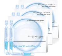 3% Hyaluronic Acid Serum Ultra-Hydrating Vials, Hyaluronic Acid Tubes 3%, 3% Hyaluronic Acid Serum for Face, Ultra-Hydrating Serum, Hydrating Hyaluronic Acid Serum for Face (3pcs)