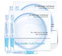 3% Hyaluronic Acid Serum Ultra-Hydrating Vials,Hyaluronic Acid Tubes 3%, Ultra-Hydrating Serum,Hydrating Hyaluronic Acid Serum For Face,Glass Skin Ultra-Hydrating Facial Serum for Skin Repair (2Box)