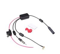 3 In 1 12V Aerial SMA Amplifier DAB FM AM Car Radio Anti-interference Amp Signal Booster Antenna 76-108MHZ For Marine Boat(AM FM DAB Amplifier)