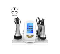 3-in-1 40K Ultrasonic Fat Blasting Device Radio Frequency Beauty Device Plastic Handle(UK Plug)