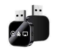 3 In 1 Adapter, 2026 Upgrade 3-In-1 Wireless Adapter, for Iphone with 2.4/5ghz Wifi & Bluetooth 5.0, Plug and Play, Stable Connection & No Latency all Systems (B-Black,for iPhone)