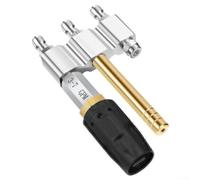 3 in 1 Adjustable Soft Wash Nozzle Suitable for Long Reach Cleaning, Quick Connect and Various Spray Angles from 0 to 60 Degrees (3 head)