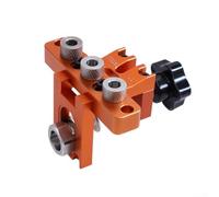 3 in 1 Adjustable Wood Dowel Punch Locator Aluminum Alloy Doweling Jig | doweling jigwood dowel jigpocket hole jigdowel locatordrill guidecabinet makerwoodworking