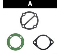 3 in 1 Air Compressor Valve Plate Gaskets and Washers Set for Cylinder Head Base, 3 Pcs(A)