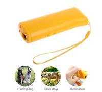 3 in 1 Anti Barking Stop Bark Device Portable Handheld Ultrasonic Pet Dog Repeller Control Training Device Trainer With LED Black