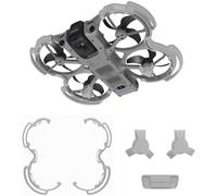3 in 1 Anti-Collision Protection Accessories Kit for DJI Avata 360, Propeller Guard Protector + Gimbal Extension Base + Landing Gear for DJI Avata 360 Drone Accessories (Gray)