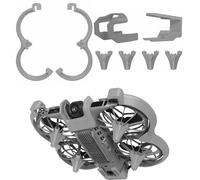 3 in 1 Anti-Collision Protection Guard Set for DJI Neo 2,Propeller Guard Protector + Gimbal Bumper Guard+ Landing Gear for DJI Neo 2 Drone,Drone Accessories,Grey