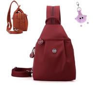 3 in 1 Anti-Theft Travel Tote Bag, 2026 New Waterproof 2-Way Commuter Bag, Convertible Backpack Purse for Women, Multi-compartment Work & Fitness Backpack (Red)