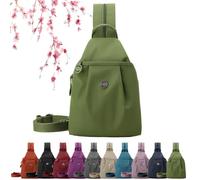 3 in 1 Anti-Theft Travel Tote Bag, Waterproof Oxford Multi-compartment Large Capacity Convertible Shoulder Bag, 2-Way Commuter Bag for Travel Fitness Hiking(Green)