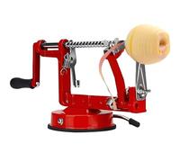 3-in-1 Apple Peeler - Vegetable and Potato Peelers for Kitchen, Stainless Steel Fruit Peeling Machine Corer Cutter Slicer Spiral Peel Adjustable Tool Easy to Use