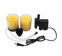 3 - in - 1 Aquarium Filter Oxygen Air Pump, Submersible Fish Tank Water Pump with Adjustable Airflow and Strong Suction Cups for Freshwater Tanks (WP-3300A)