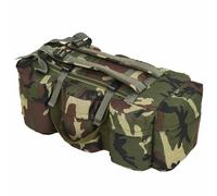 3-in-1 Army-Style Duffel Bag 90 L Travel Holdall Backpack Multi Colours vidaXL
