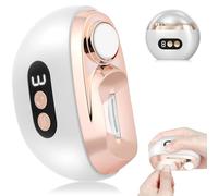 3 in 1 Automatic Electric Nail Clipper, 2026 New Rechargeable Automatic Nail Trimmer with 3 Speeds, Super Quiet Safety Cordless Rechargeable Nail Cutter with LED for Babys Seniors (White)