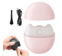 3 in 1 Automatic Electric Nail Clipper,2026 Upgraded USB-Rechargeable Nail Clipper with LED Light and Nail Scraps Storage,Portable,Safe for Adults,Seniors, Kids and Babies(Pink)