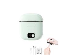 3 in 1 Automatic Electric Nail Clipper,Electric Nail Clippers with Display/LED Light,3-Speed Automatic Nail Grinder Trimmer,Rechargeable Multi-Functional Electric Nail Clipper for Baby Kids (Green)