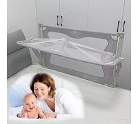 3 In 1 Baby Bassinet, Bedside Crib, Portable Crib And Bed Rail For Co-Sleeping Babies,Bed Side Lifting Fence With Adjustable Height, Easy To Assemble, Baby Bassinets Bedside Sleeper Stationar ( Color
