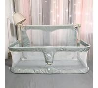 3 in 1 Baby Bedside Crib,for Co Sleeper for Baby in Bed,baby bassinets bedside sleeper, Bed Bassinet for Baby in Bed for Safe Co-Sleeping,Cosleeping Baby Bed for Infant Newborn Girl Boy(Light green)