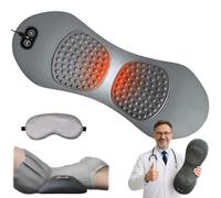 3 in 1 Back Massager, Electric 3-in-1 Back Therapy Massager with Heat, 135°Golden Curvature, Spinal Traction, Get Relief from Chronic Back Pain (Gray)