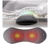 3-in-1 Back Massager, Triple Fusion Back Massager for Sciatica Relief, Electric Traction, Heat Therapy & Full Support for Neck/Shoulder Discomfort