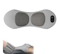 3 in 1 Back Therapy, Triple Fusion Back Massager, 3 in 1 at Home Therapy, Vibration & Heat, Whisper Quiet Operation, Promote Relaxation in The Back&Neck, Sciatica & Spine Pain (Hellgrau)