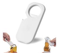 3-in-1 Beer Bottle Opener with Cap Catcher, for Fridges and RVs, Can Opener for Soda Cans, Pop Cans, and Vegetable Cans, Easy Fridge Attachment and Space-Saving Storage, Magnetic