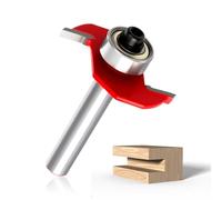 3 in 1 Biscuit Jointer Router Bits T Slot Router Bit 1/4" Shank, Slot Cutter Router Bit Set, Carbide Tip Slot Cutting Bit, Tungsten Carbide Blade for Router Bits and Joinery Grooving, Rebating