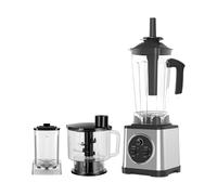 3 in 1 Blender, 1200w Heavy Duty Blender, Kitchen Blenders, Anti Slip Suction Cup/2.5l+2l+0.8l/Bpa Free/Stainless Steel Hard Blade for Crushing Frozen Fruits, Ice Cubes, Milkshakes, Cocktails