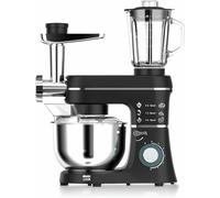 3 In 1 Blenders Mixers, Food Processors for Kitchen With 10l Blender and Meat Grinder Electric Kitchen Mixer, Portable Lightweight for Daily Use
