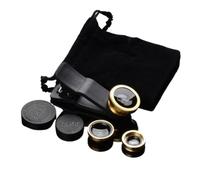3 In 1 Camera Lens Wide Angles Macro Fish Eye Lens Clip On Smartphone Fisheye Lens Camera Lens Optical Glass Lens
