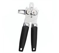 3-in-1 Can Opener, Stainless Steel Manual Tin Opener, Smooth Edge Durable Safe Cut Tool, Multi-Function Jar Opener for Beer, Powdered Milk Cans, Canned Meat