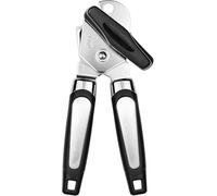 3 in 1 can Opener, Tin Opener, Handheld Heavy Duty Stainless Steel Can Openers with Multifunctional Bottle Opener,can Opener Black