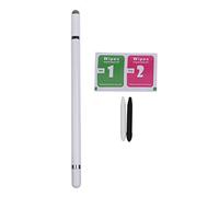 3 In 1 Capacitive Pen Fiber Tip & Cloth For Head High-Sensitivity And For Touch Screens Drawi