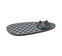 3 In 1 Car Center Console Organizers Dashboard Phone Mount Not Skid Pad Detachable Invisible Information Feature Car Phone Holder Not Slip Dashboard Pad