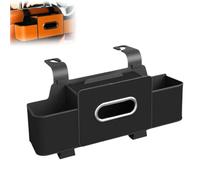 3-in-1 Car Organizers and Storage Box,Car Headrest Organizer Back Seat, with Drink Cup Holder Tissue Box,Keep Your Ride Clean & Organized (Black)