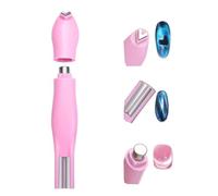 3-in-1 Cat Eye Nail Magnet, Detachable Double-Head Magnet Wand with Strong Magnetic Force, Versatile Tool for Creating Magic Heart,French & 3D Cateye Effects,Ideal for Nail Art Salons and Manicures