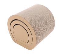 3 in 1 Cat Tunnel Scratcher Set, Corrugated Paper Cat Scratcher, Multifunctional Kitty Play Center for Scratch, Lounge, Hide and Play