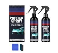 3 in 1 Ceramic Car Coating Spray, High Quick Car Polish, Repairs Scratches, for Cars/Motorcycles/Boats/RVs, Car Owners & Enthusiasts, Easy Spray & Wipe Application (2PCS)