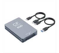 3 in 1 CFexpress Type B/XQD/SD Card Reader, Dual-Slot USB 3.2(10Gbps) Memory Reader for G/M Series,