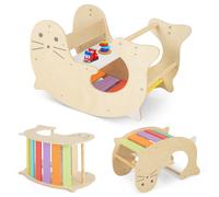 3-in-1 Climbing Toy Set for Kids Indoor Arch Climber Cute Sea Lion