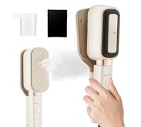 3 in 1 Clothes Steamer, Portable Handheld Steamer for Clothes, 1000W Garment Steamer with 2 Steam Settings, Deep Wrinkle Removal, 180° Flip-Up Head Design for Travel and Home (White)
