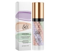 3 -In-1 Colour Correction Makeup Primer, With Smooth Dewy Finish, 40g, Face Before Makeup Primer, Spf 50 Pa Sun Protection Insulation Cream, Color Correcting Effect, For All Types Of Skin Use