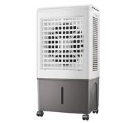 3-In-1 Commercial Evaporative Air Cooler, Swamp Cooler with 50L Tank, Air Cooling Fan with 3 Speeds, 120° Oscillation, 7.5 Hours Timer, Remote Control, for Home Commercial Industrial